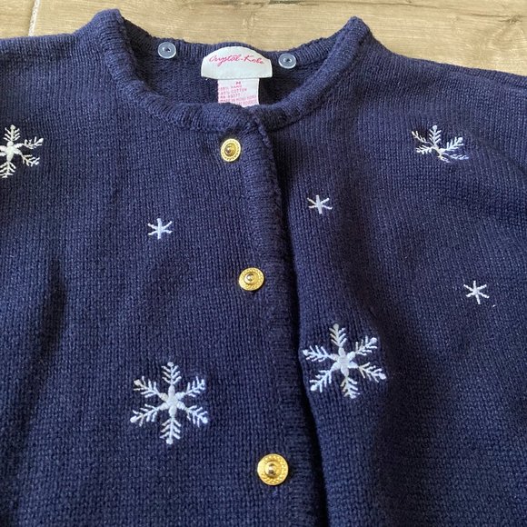 Snowflake ❄️ Cardigan Sweater - Picture 1 of 5